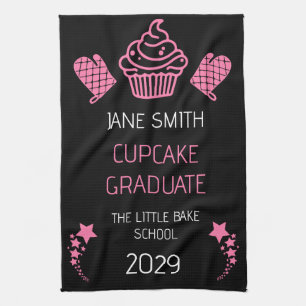 Cupcake Baking Course Tea Towel