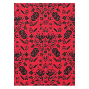 Cupcake Baking Folk Art Tablecloth