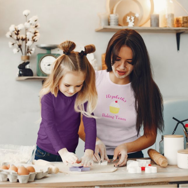Cupcake Baking Team Birthday T-Shirt (Creator Uploaded)