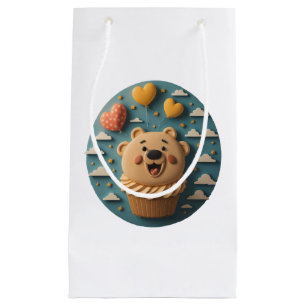 Cupcake bear Gift Bag