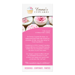 Cupcake Boutique Rack Card