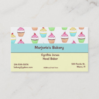 Cupcake Business Card