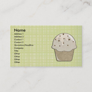 Cupcake Business Card