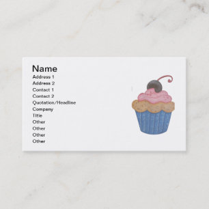 Cupcake Business Card