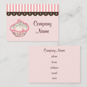Cupcake Business Card