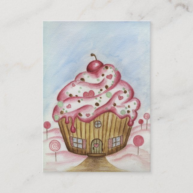 Cupcake Business Card (Front)