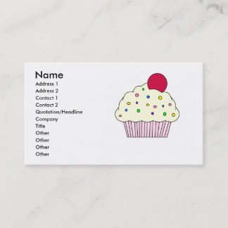 Cupcake Business Card