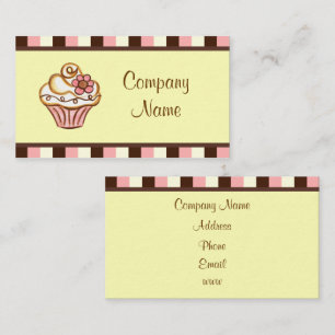 Cupcake Business Cards