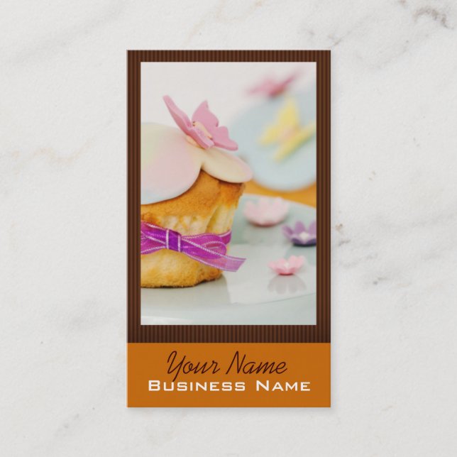 Cupcake Business Cards (Front)