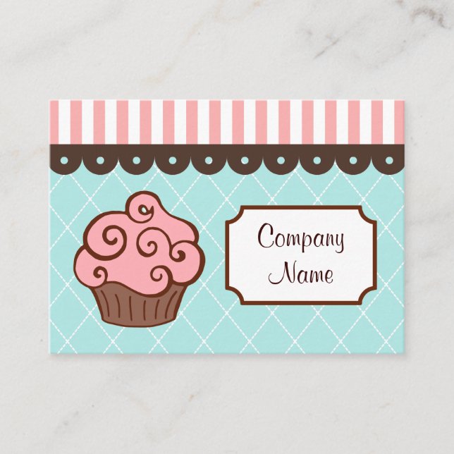 Cupcake Business Cards (Front)
