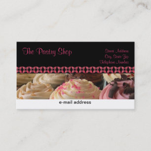 Cupcake Business Cards for BP