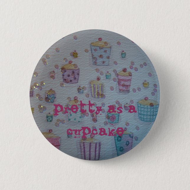 Cupcake button (Front)