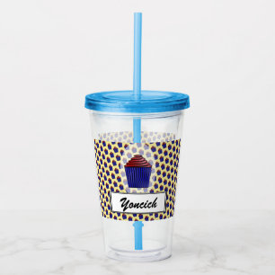 Cupcake by Kenneth Yoncich Acrylic Tumbler