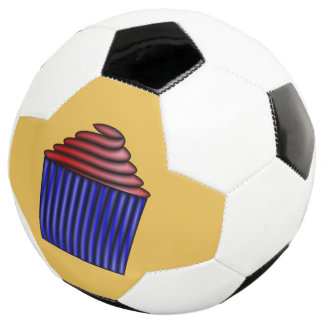 Cupcake by Kenneth Yoncich Soccer Ball