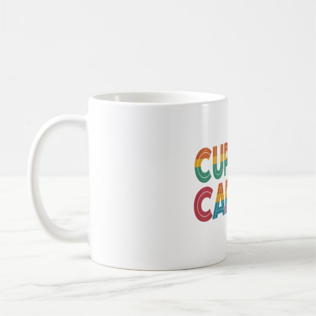 "Cupcake Captain."  Coffee Mug (Left)