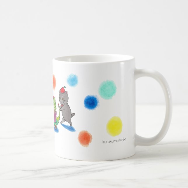 Cupcake Cats Have your favourite drink Cup (Right)