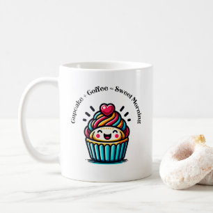 Cupcake + Coffee = Sweet Morning Mug