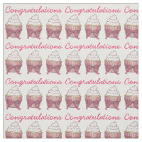 Cupcake Congratulations Baby Bridal Shower Cake