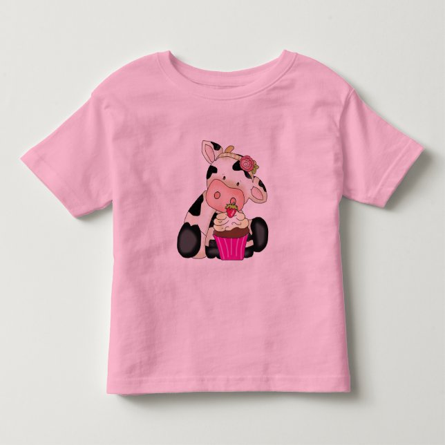 Cupcake Cow t-shirt (Front)
