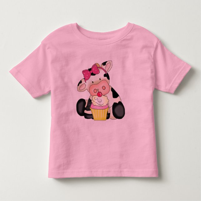 Cupcake Cow t-shirt (Front)