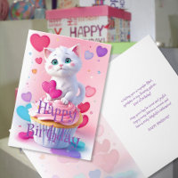 Cupcake Cuddles: Fun Adorable Kitten Birthday