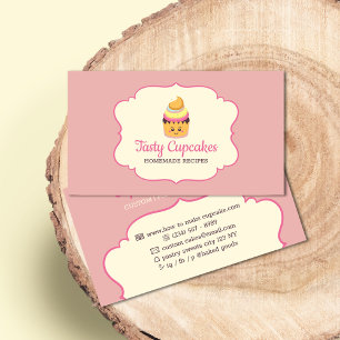 Cupcake Cute Baker tasty dessert Business Card