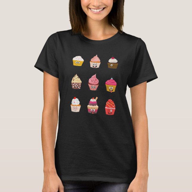 Cupcake Cute Icing On Top Fairy Cake Pastry Chef B (Front)
