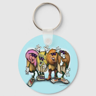 CupCake Dance Key Ring