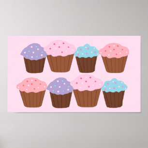 Cupcake Delight Poster