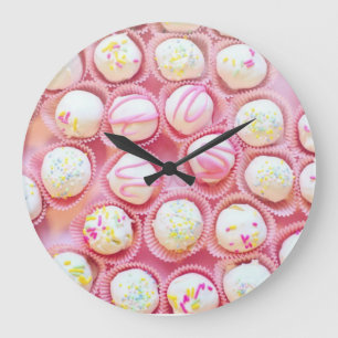 Cupcake Delights Large Clock