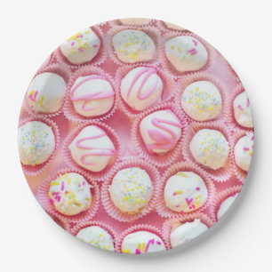 Cupcake Delights Paper Plate