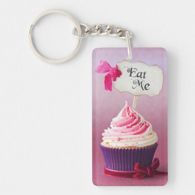 Cupcake - Eat Me Key Ring (Front)