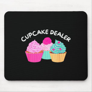 Cupcake Er - Funny Cupcake Baker Pastry Baking Gif Mouse Pad
