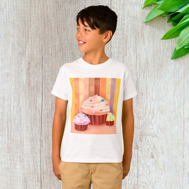 Cupcake Fantasy Colourful Sweet Treats  T-Shirt (Creator Uploaded)