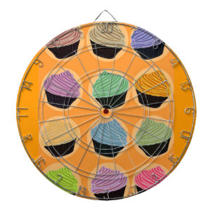 Cupcake Flavours Dartboard