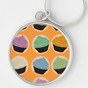 Cupcake Flavours Key Ring