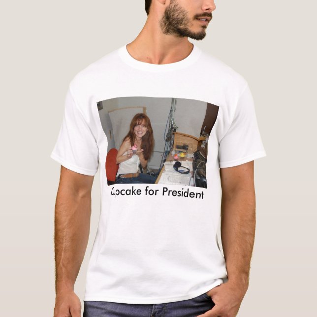 Cupcake for President 2008 T-Shirt (Front)
