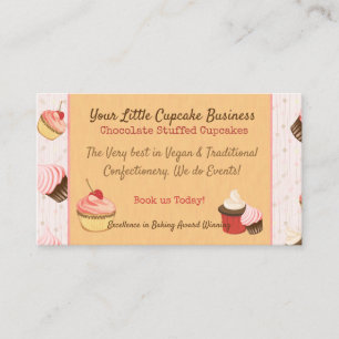 Cupcake Fun Business Card