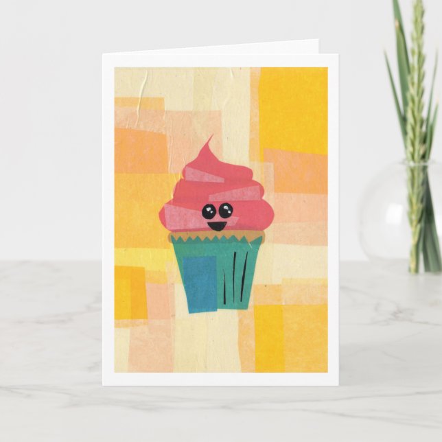 Cupcake greeting card (Front)