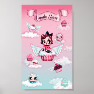Cupcake Heaven Poster- Vertical Poster