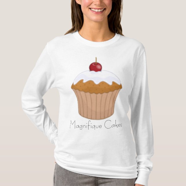 Cupcake Hooded T T-Shirt (Front)
