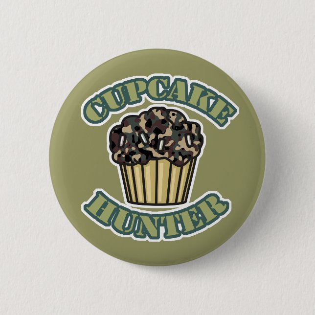 Cupcake Hunter 6 Cm Round Badge (Front)