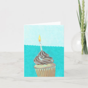 Cupcake in Water Card
