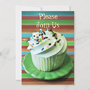 Cupcake Invitation Template