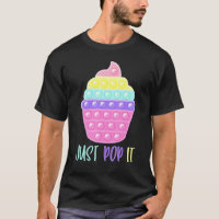 Cupcake Just Pop It Pop Fidget Toy Funny
