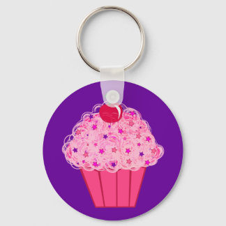Cupcake Key Ring