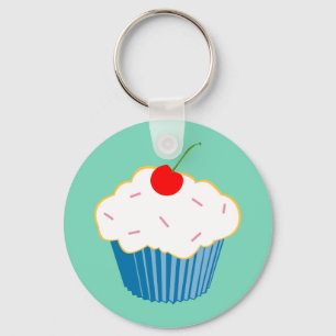 Cupcake Key Ring