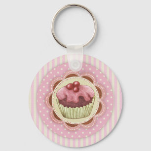 Cupcake Keychain