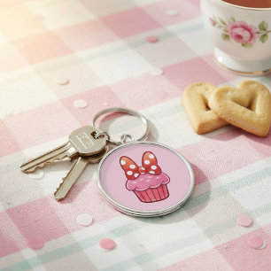 Cupcake Keychain