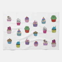 Cupcake kitchen towel